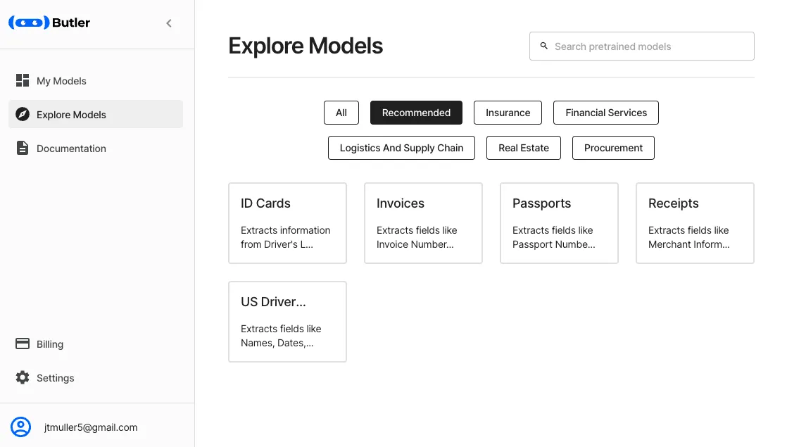 Butler Labs OCR Models